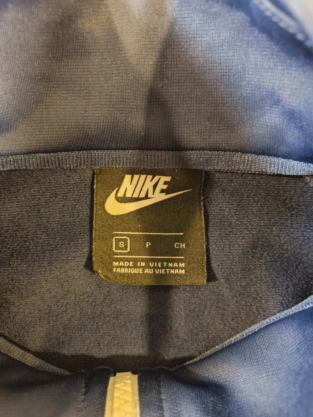 Nike Navy & White Track Jacket | Men’s Small | Full Zip